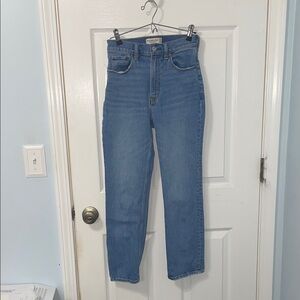Abercrombie & Fitch Women’s Ankle Straight Ultra High Rise Jeans